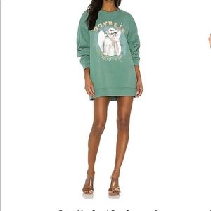 Boys Lie Green Graphic Sweatshirt